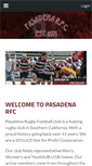 Mobile Screenshot of pasadenarfc.com